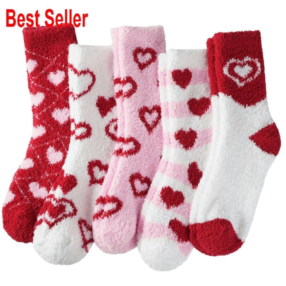 Cozy Plush Slipper Socks Ultra Soft Warm Winter Spa Lounge Wear